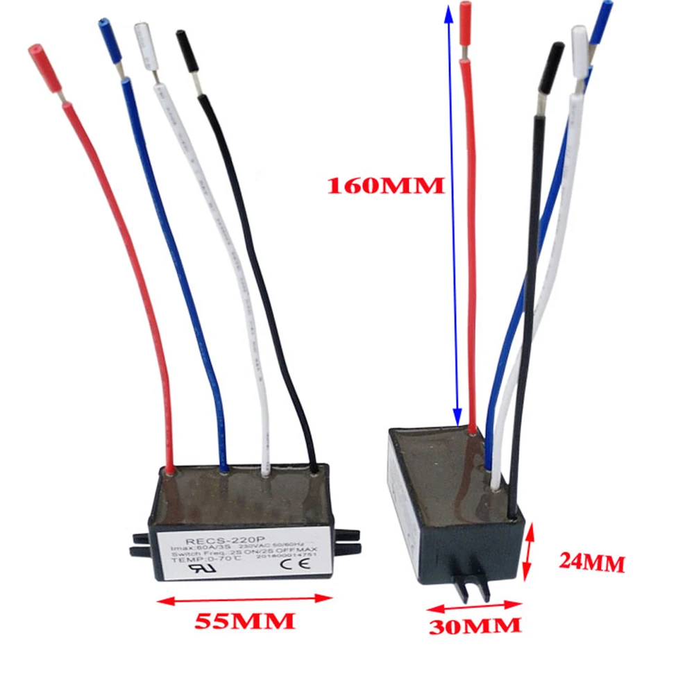 RECS-205P RECS-220P RECS-240P 30a 60a 120a 220 Motor De Arranque 120a