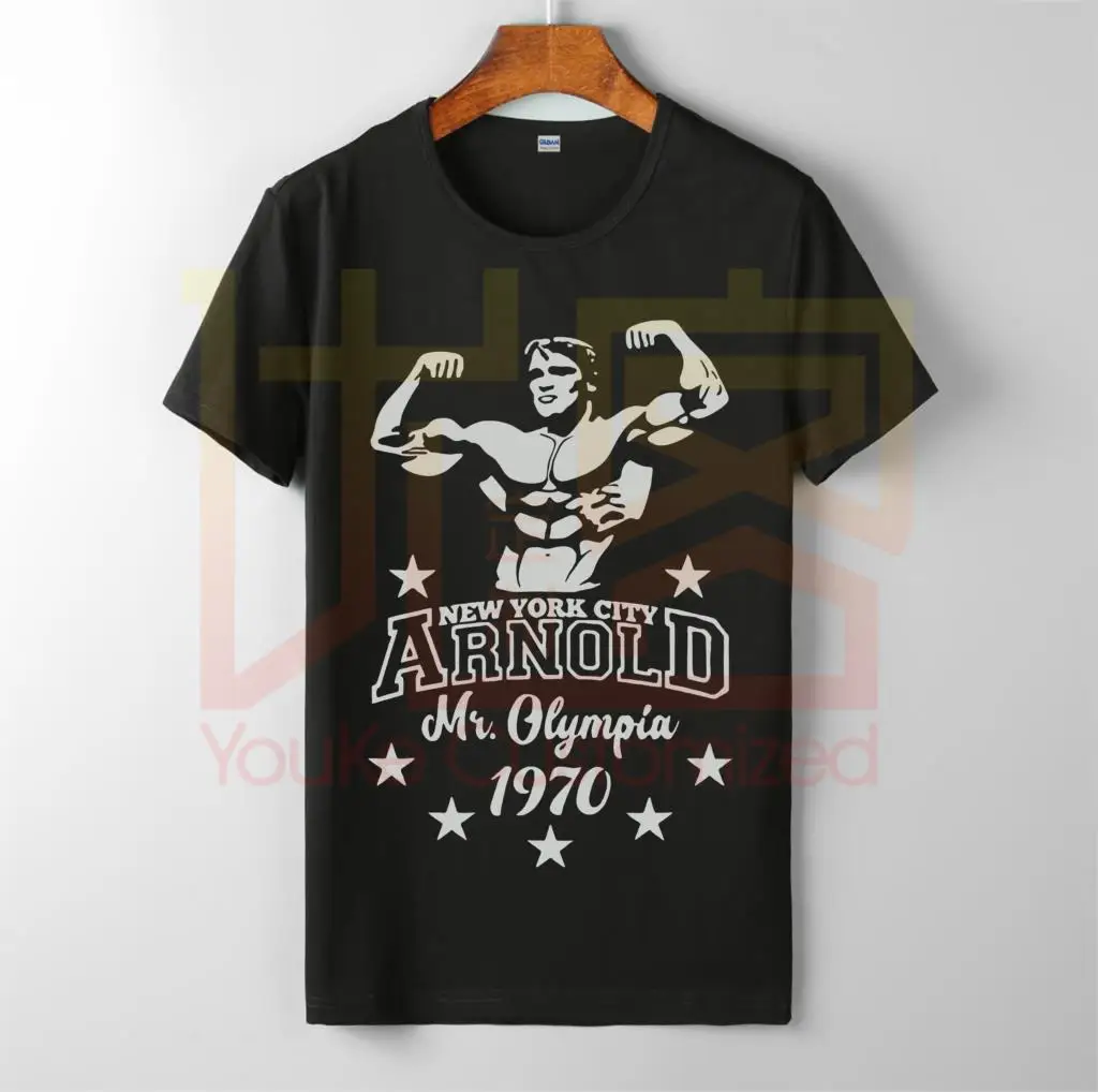 Лидер продаж мужские футболки arnold schwarzenegger arnie conquer значение жизни Тренировка