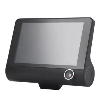 

4 Inch 1080P HD Camera 3 Lens Car DVR Video Driving Recorder Dash Camera Rearview Camera Night Vision Safety Car Camera