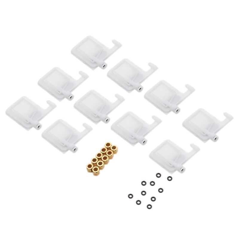 10 Pcs Big Ink Filter Solvent Base For Mimaki Roland Mutoh Epson DX4 DX5 Head Damper With Copper Screw Nuts O-Ring | Компьютеры и офис