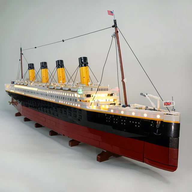 LED Light Kit for Titanic Compatible With LEGO® 10294 Set 