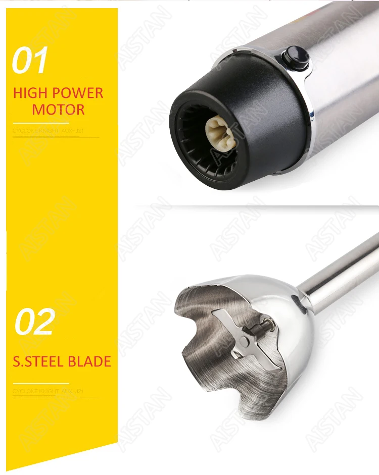 MQ735 electric kitchen hand blenders mixer immersion stick for meat grinding vegetable cutter