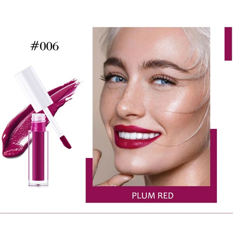Lip Gloss Moisturizing Colorfast Long-lasting Non-stick Cup Easy To Color Lip Glaze Makeup Cosmetics J1