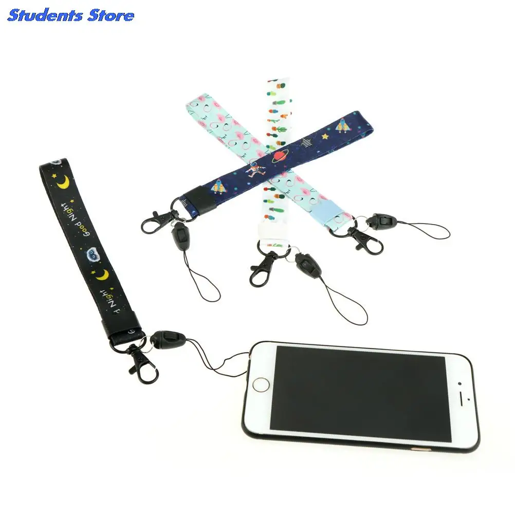 Cartoon Wrist Hand Cell Phone Mobile Chain Straps Keychain Charm Cords