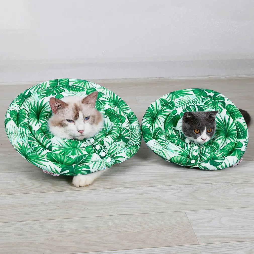 Soft Pet Cats Dogs Health Recovery Elizabethan Collar Protective Medical E-Collar for Large Small Dogs Collar Pet Supplies