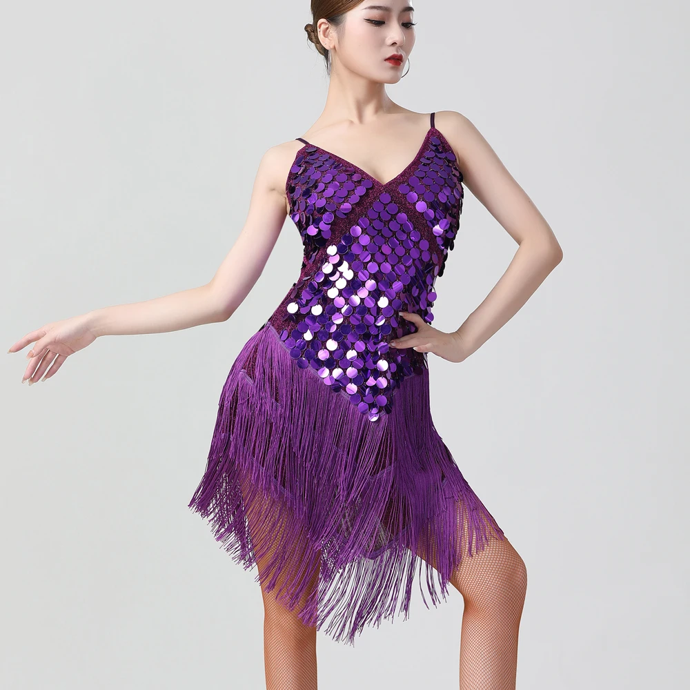 Dress 20s Gatsby Fringe Sequin Dress 