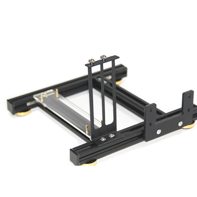 gráfica externa rack com base de alimentação
