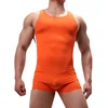 Homme sous-vêtements justaucorps sport Fitness body Shorts Vetement Sexy Homme sous-vêtements lutte Singlet slip combinaisons maillots de bain ► Photo 2/6
