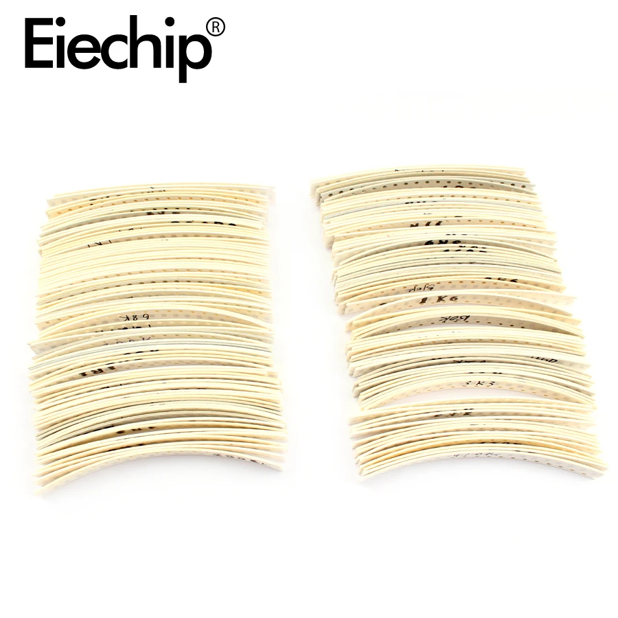 2000pcs 10 ohm-910K ohm 1206 SMD Resistor Kit Assorted set 5% 80values*25pcs SMD Resistors 10K 470/100/680 ohm resistance pack