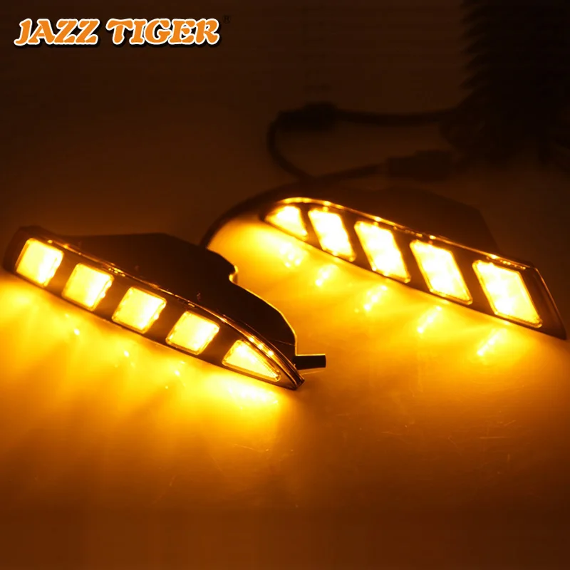 Сигнал поворота JAZZ TIGER 12 В светодиодный льные светодиодные дневные ходовые