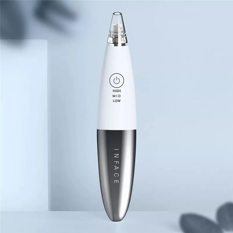 Xiaomi InFace Electric Blackhead Remover Vacuum Suction Dermabrasion Acne Pore Peeling Face Clean Facial Skin Care Beauty Tools