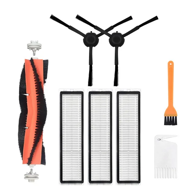 새로운 메인 브러시 Hepa 필터 사이드 브러쉬 Dreame D9 L10 Pro 진공 청소기 부품 용 걸레 천 청소 도구