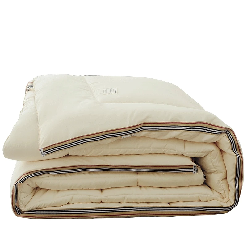 Супер мягкое зимнее стеганое одеяло/одеяло для кровати 4 цвета выбрать Твин Полный размер queen Одиночная двуспальная кровать пушистое теплое толстое одеяло