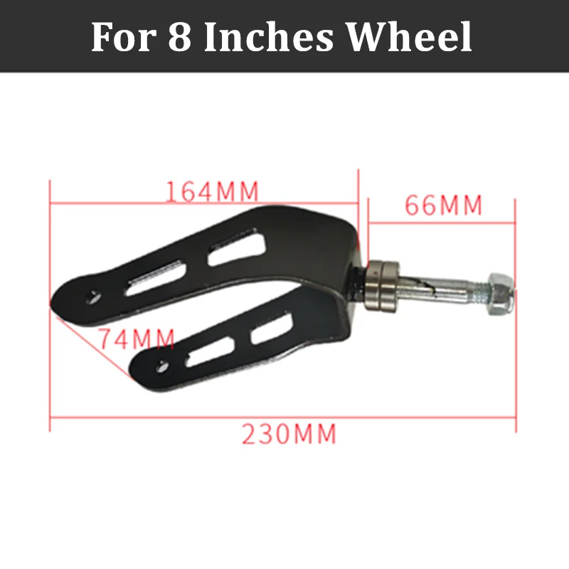 Wheelchair Wheel Fork Wheel Fork JayCreer 8/10 Inches Wheel Fork For Electric Power WheelChair