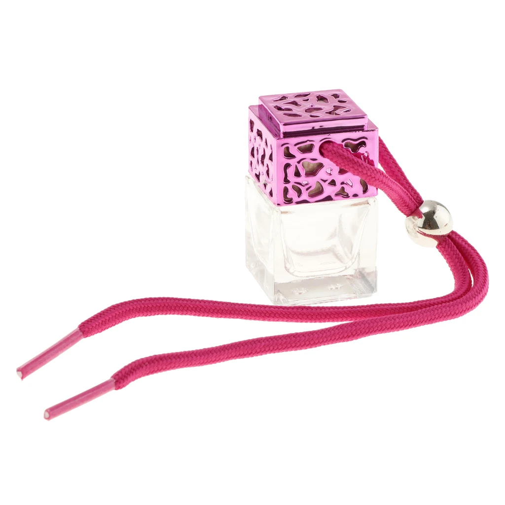 Car Air Freshener Perfume Bottle Smell Odor Hanging Bottle Pendant Aroma Diffuser Air Freshener Car Accessories Gift