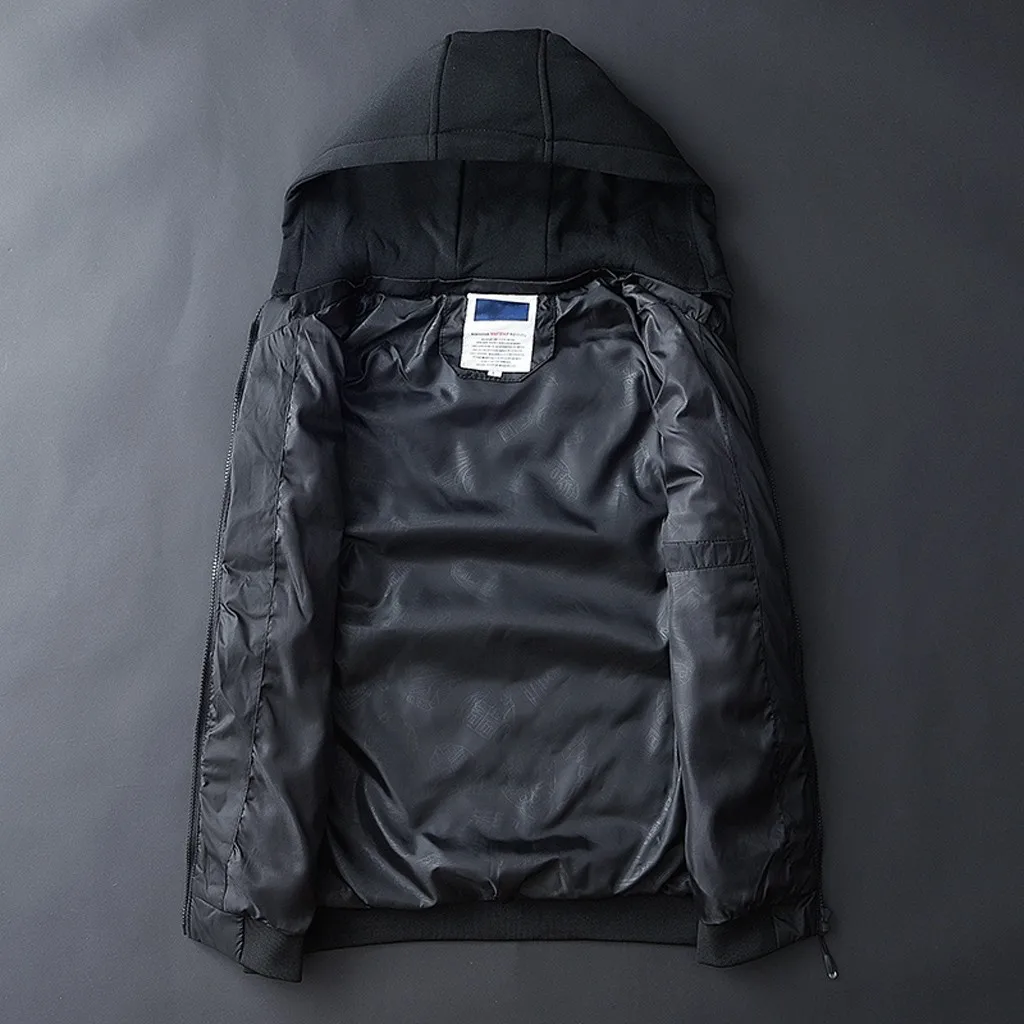 Мужской повседневный зимний теплый жилет с капюшоном на молнии без рукавов, куртка, пальто, верхняя одежда, мужской теплый жилет, Мужская Повседневная ветровка 11,4
