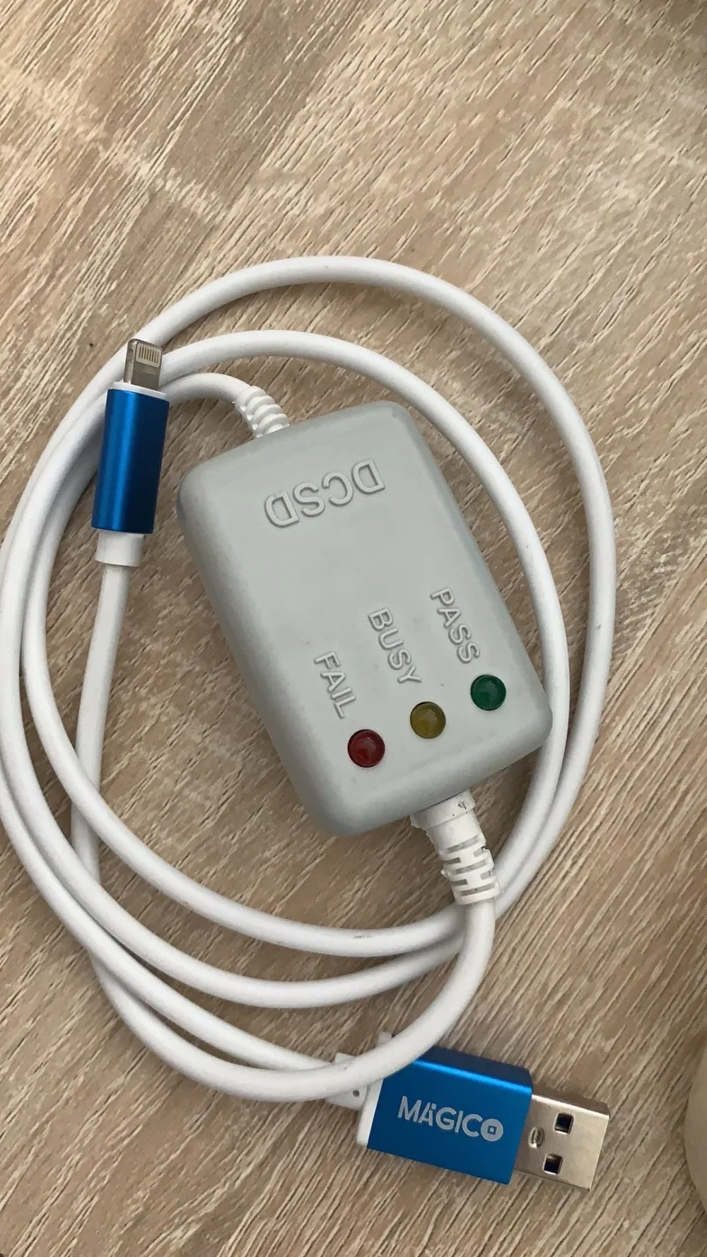 DCSD Cable Engineering Serial Port Cable to Enter Purple Screen foriPhone 7/7P/8/8P/X foriPad to Write Data to SysCfg