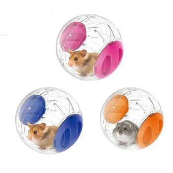

High Quality Crystal Ball Running Ball Pet Toys 12CM Pet Supplies Hamster Plastic Home House Pet Small Running Balls Cute Toys