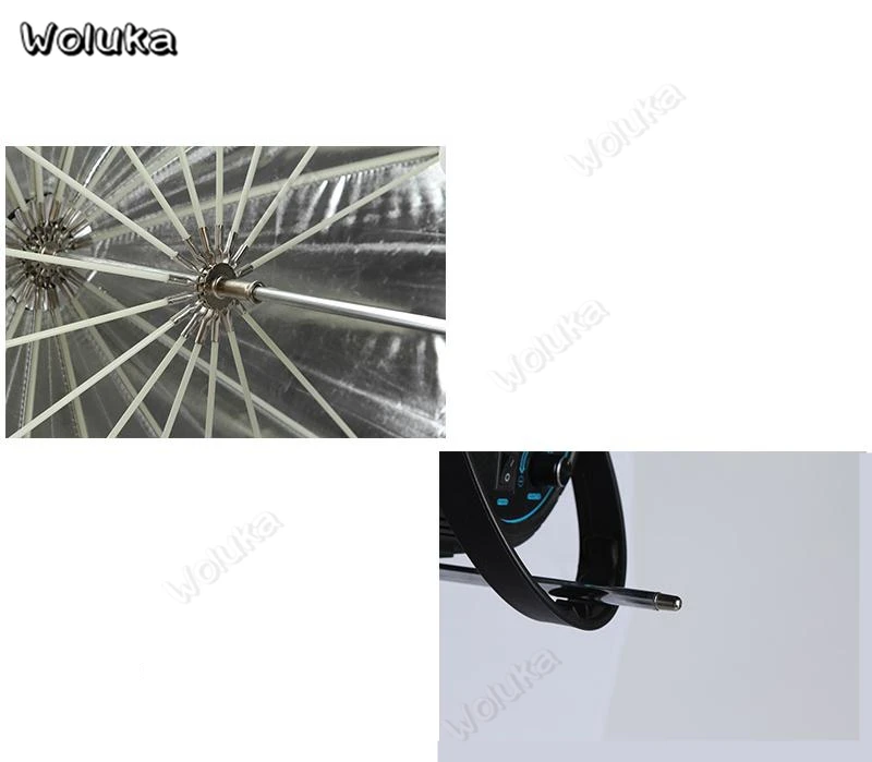 Большой 150 см Черный Серебряный отражающий зонтик вспышка продукт фотостудия оборудование фото зонтик 16 кронштейн CD50 T10