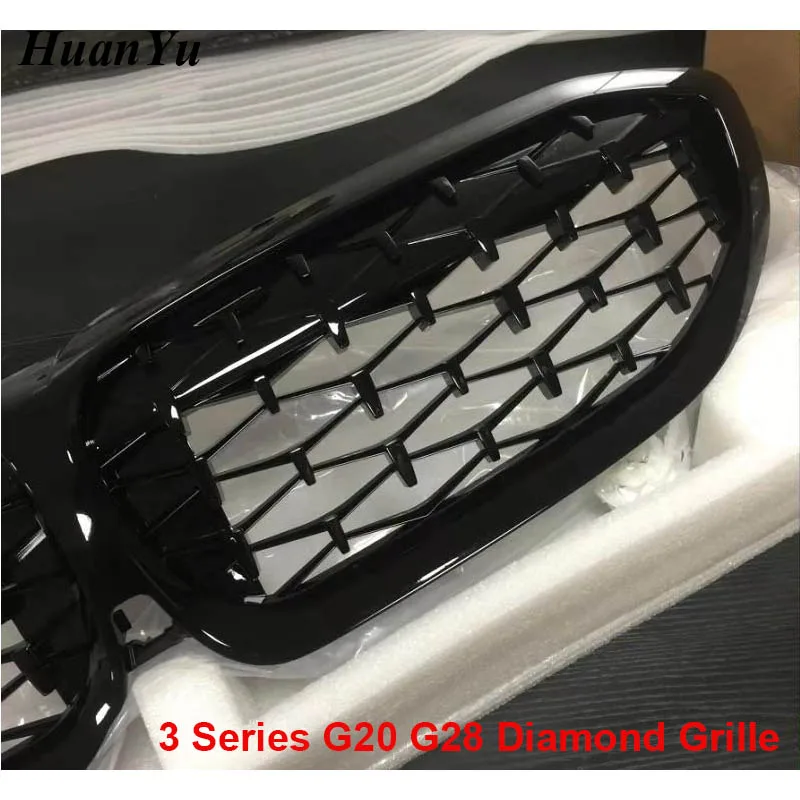 Neue G20 G28 Diamant Grille für BMW 3 Series Front Mesh Nieren