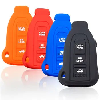 

Silicone Key Cover For Lexus Ls430 RX330 RX350 RX LS Key Case Smart Remote Control Key Holder For Toyota Car Key Case Cover Fob