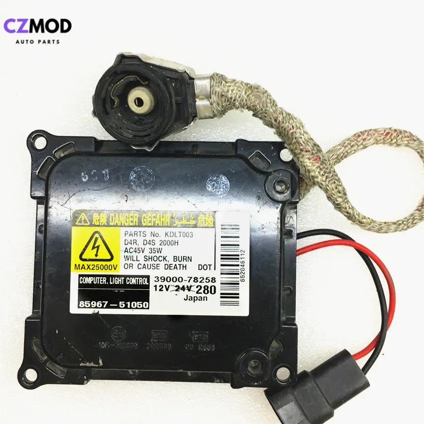 

CZMOD Original 85967-51050 D4S D4R Xenon Headlight Ballast Computer Light Control and ignitor 39000-78258 KDLT003(Used)
