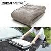 Serviette en microfibre pour le lavage de voiture | Accessoires de nettoyage de voiture en microfibre de 100x40cm, Super absorbant, chiffon de nettoyage de voiture, serviette de voiture de première qualité en microfibre, séchage une seule fois ► Photo 1/6