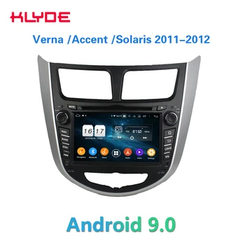 

Klyde KD-7025 PX5 4+32GB 2 din Android 9 Car DVD Player for Verna Accent Solaris 2011 2012 GPS Navigation car video stereo radio