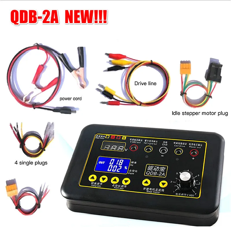 QDB-2A Automobile Ignition Coil Injector Solenoid Valve Idle Stepper Motor Meter Fault Detector MNB-3 IG80 | Инструменты