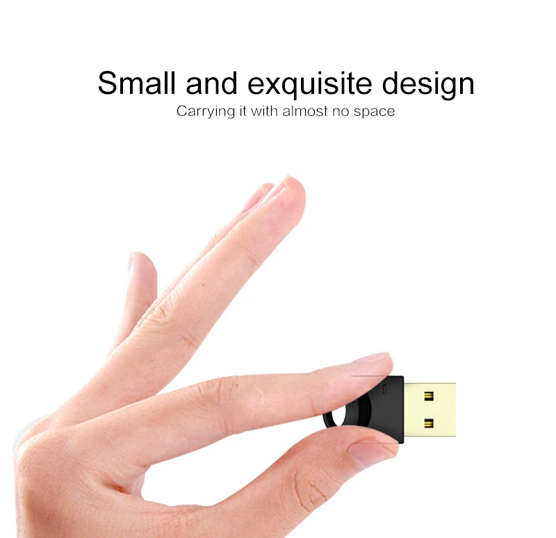 USB Bluetooth адаптер для беспроводных наушников аудио передатчик компьютер Bluetooth динамик 4,2 драйвер bluetooth-приемник
