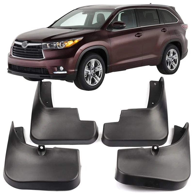 4 шт./компл. автомобильное шинное крыло брызговик послепродажное крыло для TOYOTA Highlander- автомобильный брызговик