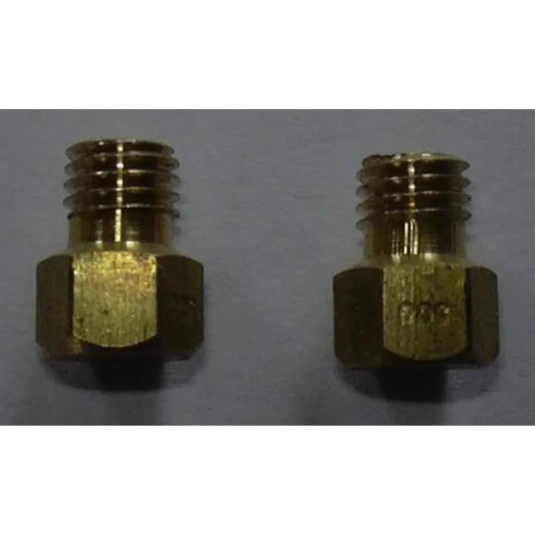 2Pcs Carburetor Nozzles 500 Kerosene Lamp For Sea-Anchor / Iron-Anchor Lamp 999 950 Models Universal Brass Stove Nozzles Gear