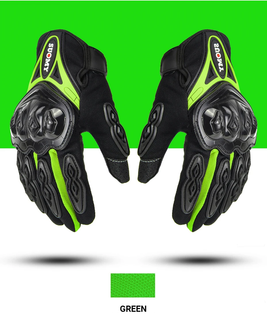 Экран сенсорный мужские мотоциклетные перчатки/женские мотопробег, гонки Перчатки дышащая ПВХ оболочке прикрепляющийся к moto велосипед Перчатки