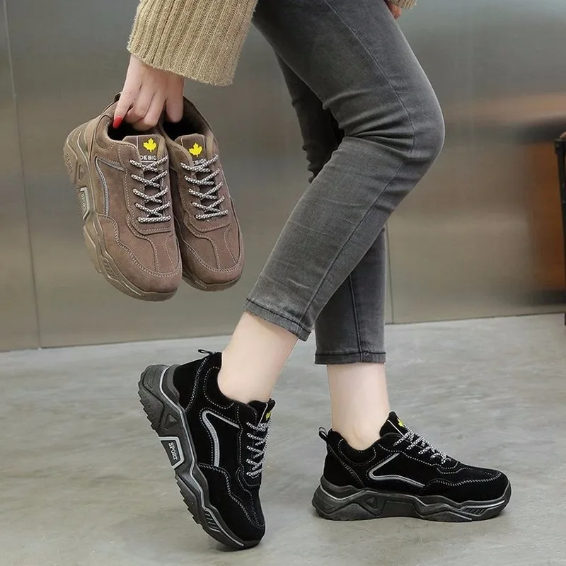 

women's luxury Fashion shoes light sneakers Flats Zapatillas planas de moda para mujer comfortable Casual Shoes for women H12-85