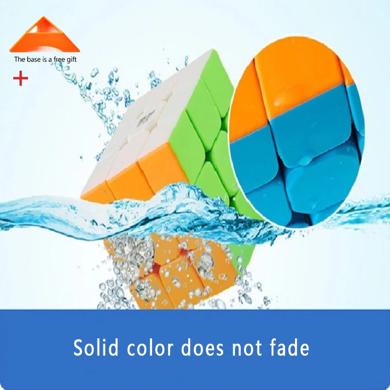 Новый Qiyi Mofangge Warrior 5 7 см 3*3*3 Speedcube яркая цветная схема | Игрушки и хобби