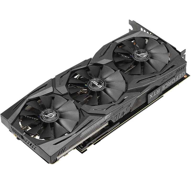 ASUS ROG-STRIX-RTX2060S-A8G-GAMING DDR6 Настольный ПК игровая видеокарта поддержка 4 вывода экрана используется 95% Новинка(оригинальная коробка