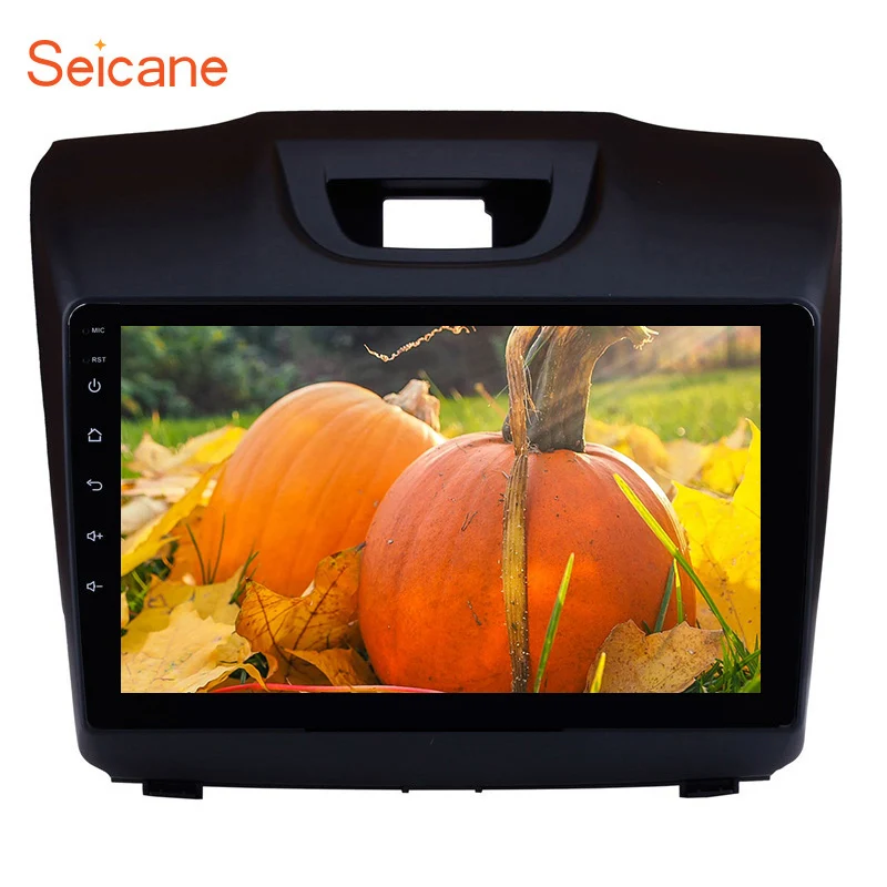 

Seicane Android 8.1 2DIN 9" Car Head Unit Radio Audio GPS Multimedia Player For Chevy Chevrolet S10 2015 2016-2018 ISUZU D-Max