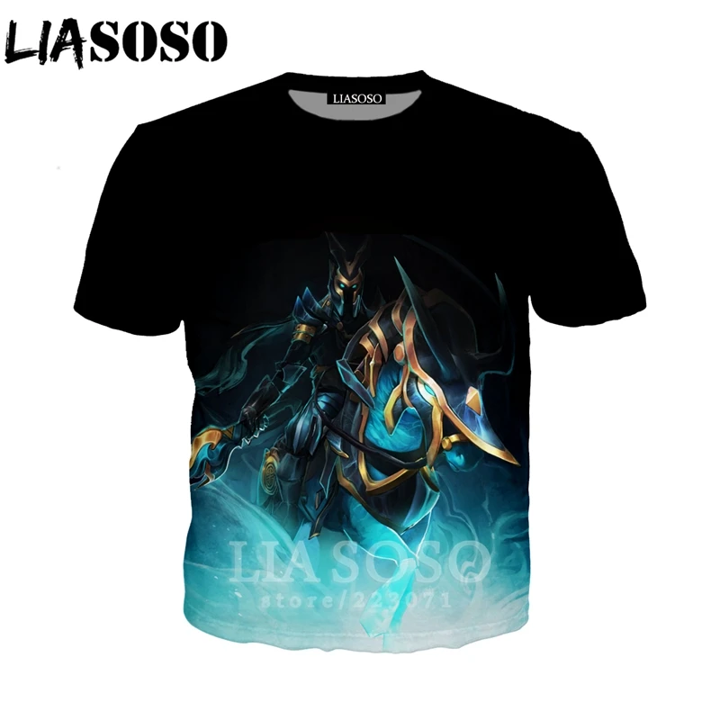  2019 3D Print New Fashion Sweatshirt Men Women Video Game Dota 2 T-Shirt Casual Unisex Short homme 