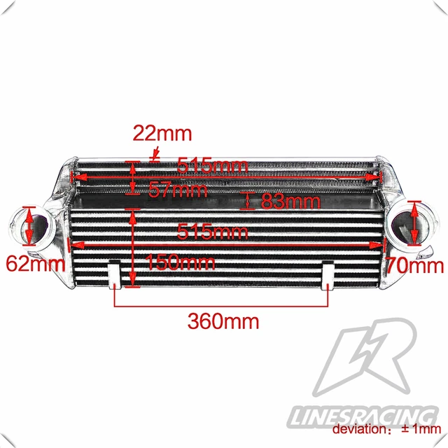 Ladeluftkühler für BMW serie 3 E90/E91/E92/E93 320D N47 2,0 Diesel