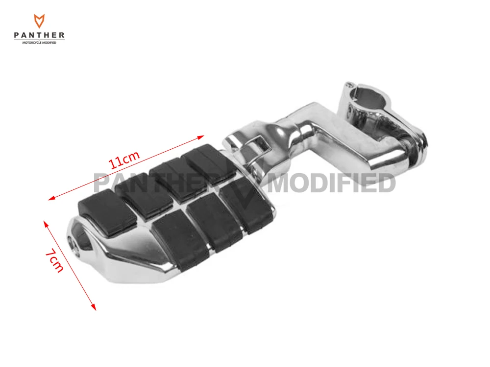 25 мм хромированный чехол для ног мотоцикла для Harley Kawasaki Suzuki BOULEVARD M90 S50 M50Z C90 M1500 Honda Goldwing