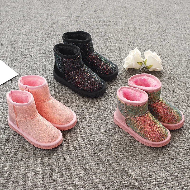 

Autumn And Winter New Products Children Kids Girls Shoes Bo Snow Boots Casual Warm Women's Kids Girl