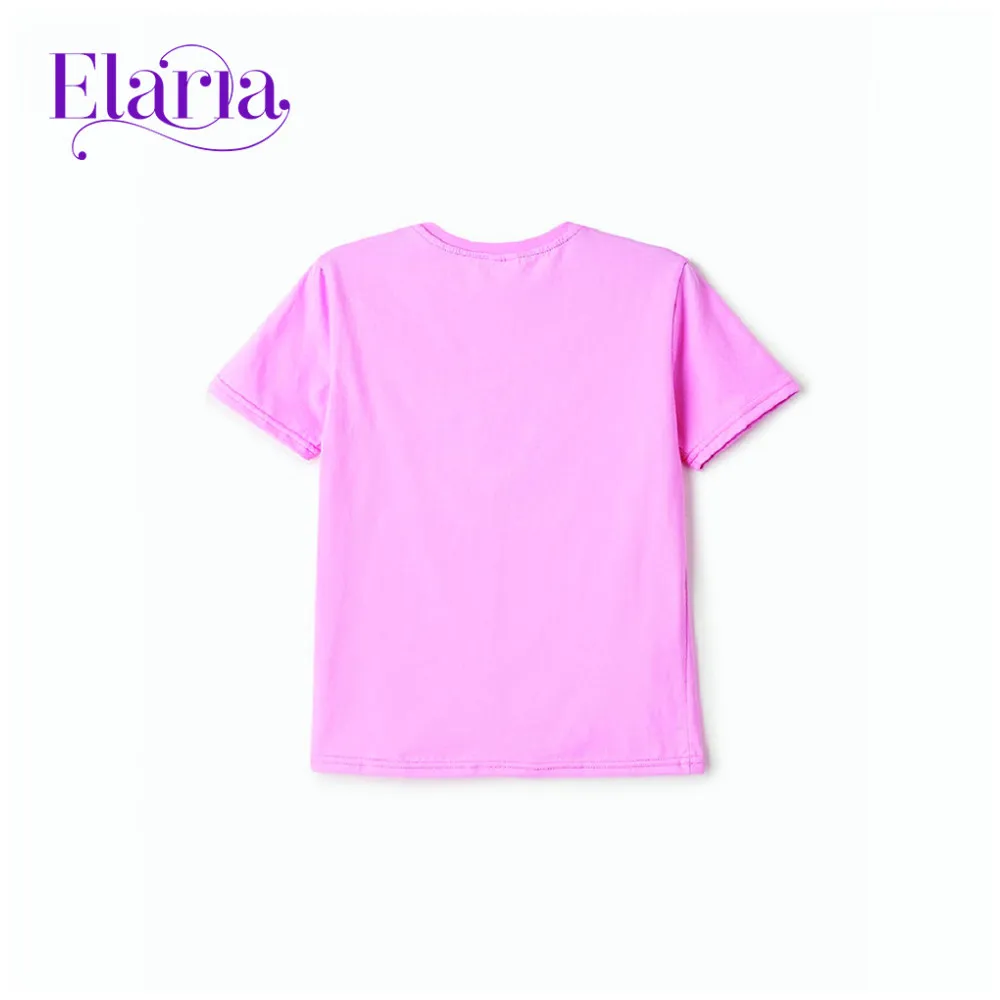 Футболки Elaria для девочки розовая GKT02 2|Тройники| |
