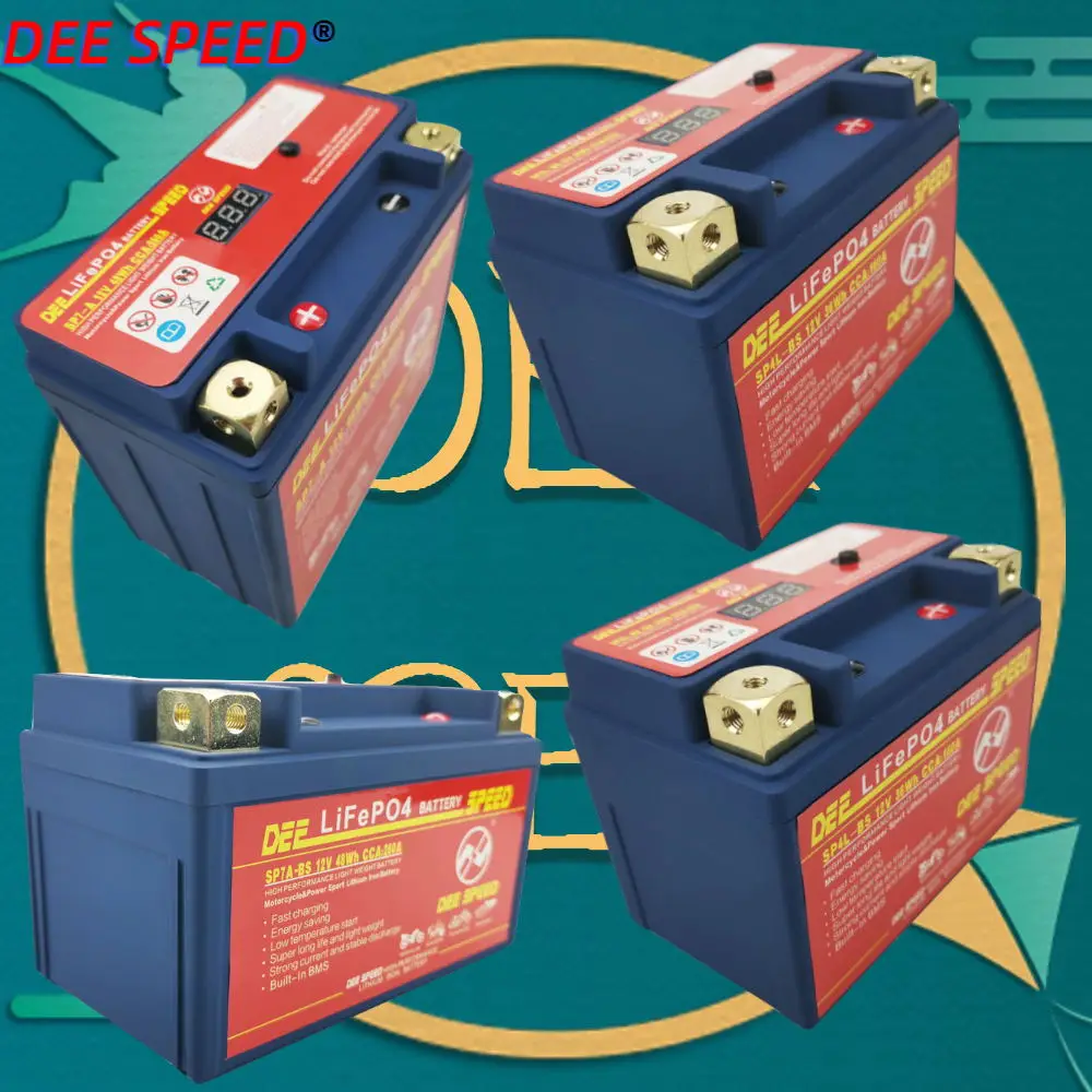 LiFePo4 12V Moto rrad аккумулятор 7L BS 7Ah Железный литиевый с балансировкой BMS moto rcycle стартер