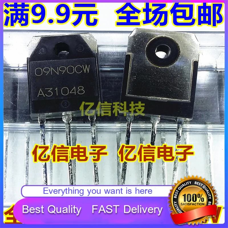5Pcs/Lot New Original 09N90CW AP09N90CW 900V9A Field Effect Transistor TO-3P Good Quality | Электронные компоненты и