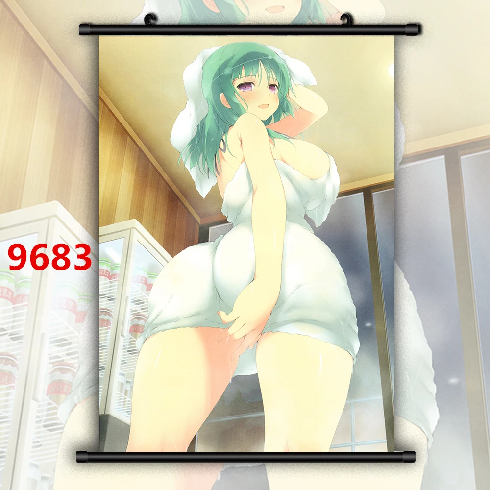 9683 Senran Kagura халат свадебное платье Аниме Манга HD печать плакат свиток - Цвет: 9683