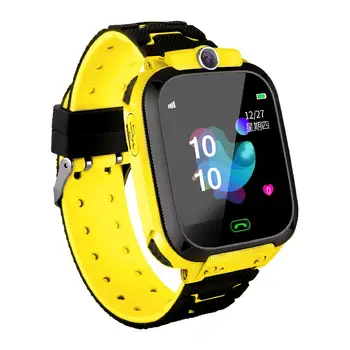 

HobbyLane Q12B Smart Watch for Kids Smartwatch Phone Watch for Android IOS Waterproof LBS Positioning 2G Sim Card Dail Call d29