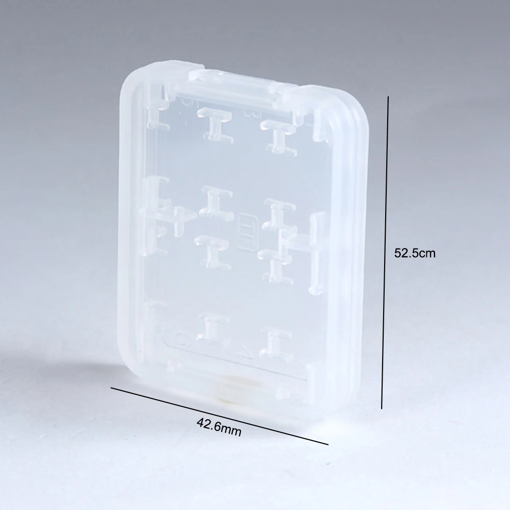 8 в 1 пластиковый микро двухслойный пластиковый Micro для SD SDHC TF MS жесткий чехол для хранения карт памяти