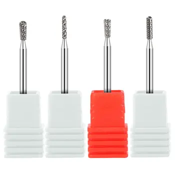 

CYSHMILY 4Types Nail Drill Bits Clean Polish Remove Nail Gel Milling Cutter For Manicure Machine Accessiores Nail Art Tools