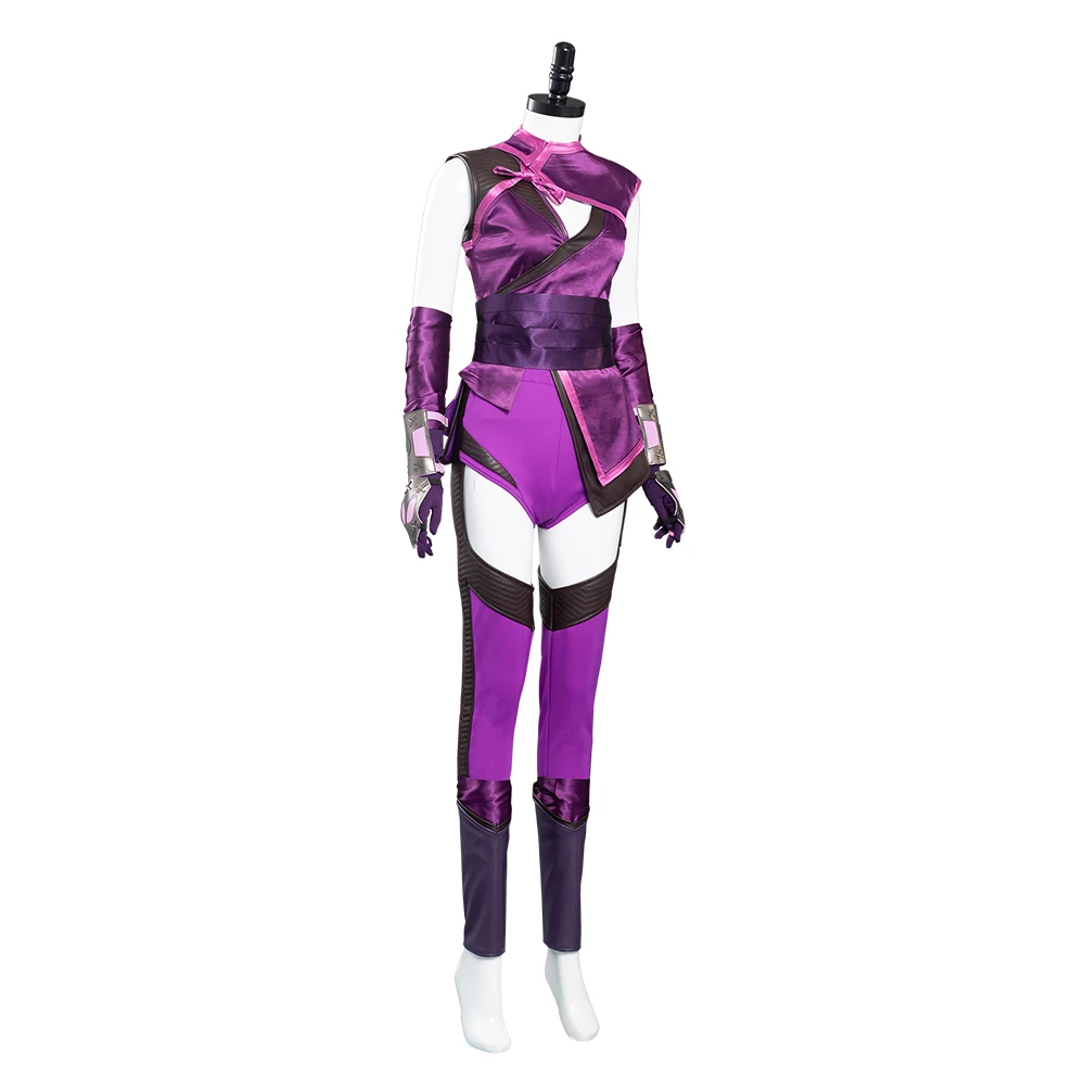 Mortal Kombat 11-Mileena Cosplay Costume Halloween Carnival Suit