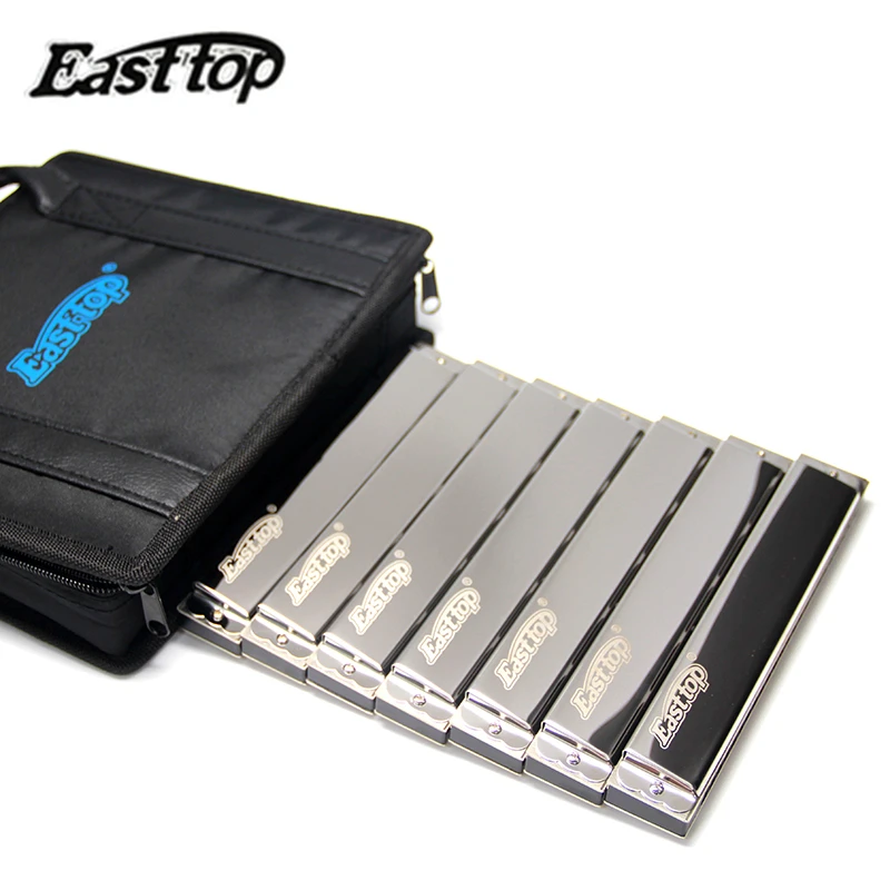 

EASTTOP Tremolo набор губных гармоник T2403 7 клавиш A B C D E F G гармоника 24 Отверстия ротовой орган Музыкальные инструменты